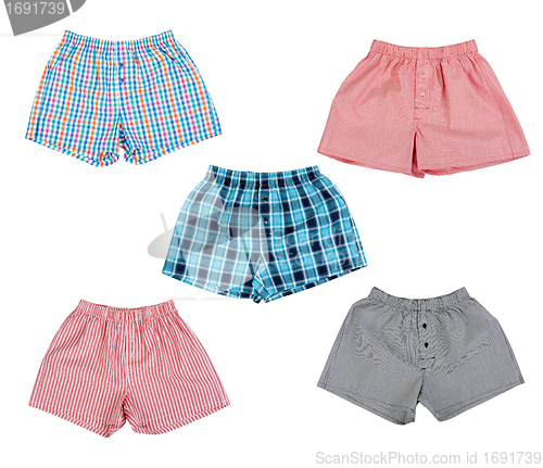Image of A collage of male underwear