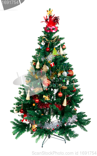 Image of Decorated Christmas tree