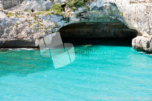 Image of mediterranean sea landscape balearic island mallorca