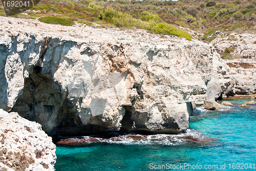 Image of mediterranean sea landscape balearic island mallorca