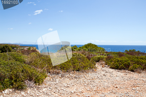 Image of mediterranean sea landscape balearic island mallorca