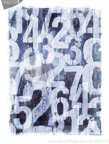 Image of Grunge Numbers