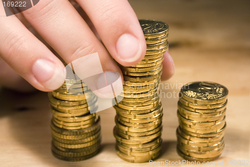 Image of Stacking Up Coins