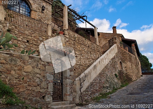 Image of Large Mediterranean house in Savoca village, Sicily, Italy