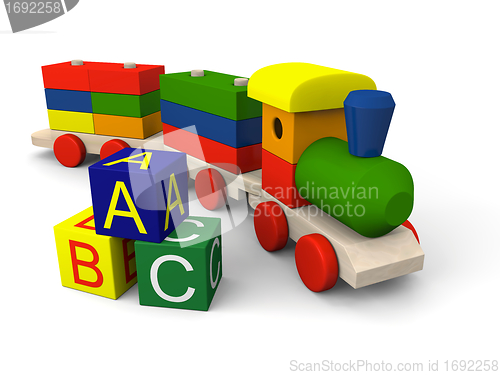 Image of Toy train
