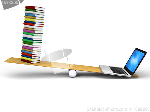 Image of Technology versus books