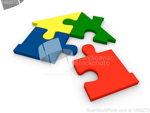 Image of House jigsaw