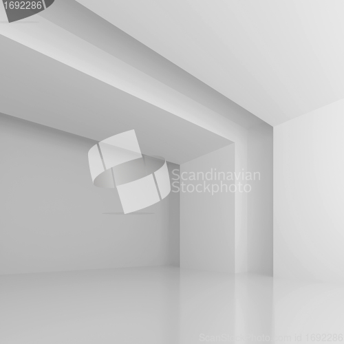 Image of White Futuristic Hall