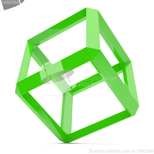 Image of Green Cube