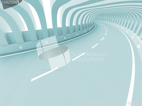 Image of Abstract Road Construction