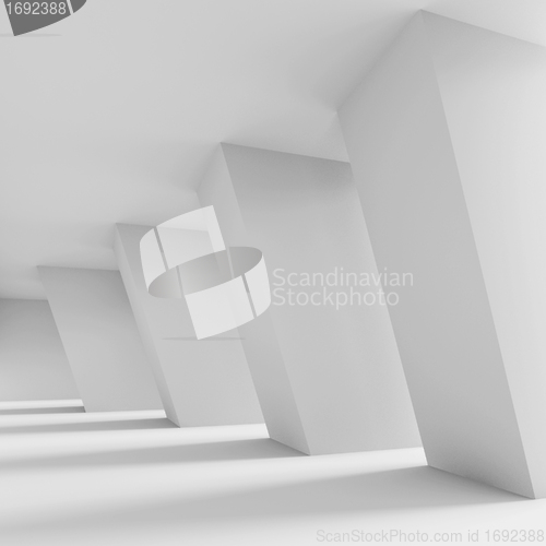 Image of White Futuristic Ñorridor