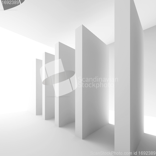 Image of White Futuristic Hall