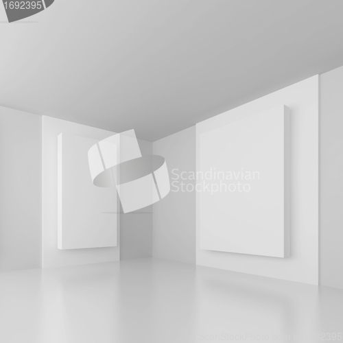 Image of White Abstract Architecture