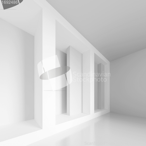 Image of White Modern Hall 