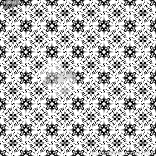 Image of Seamless Floral Pattern