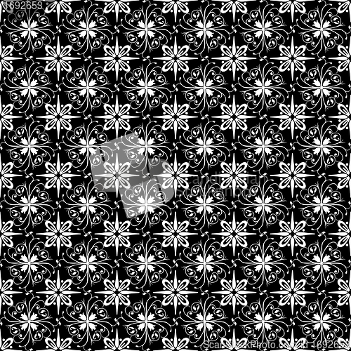 Image of Seamless Floral Pattern