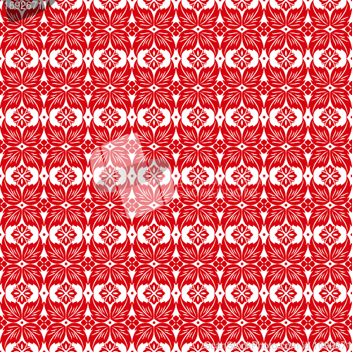 Image of Seamless Floral Pattern