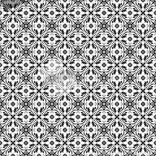 Image of Seamless Floral Pattern