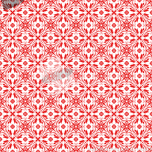 Image of Seamless Floral Pattern