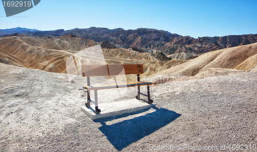 Image of death valley zabrinski point