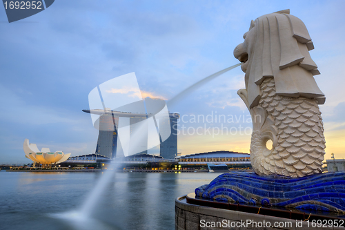 Image of Singapore skyline