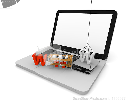 Image of Website under construction