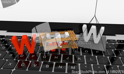 Image of Website under construction