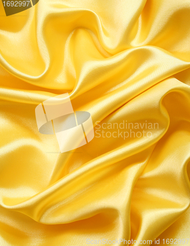 Image of Smooth elegant golden silk