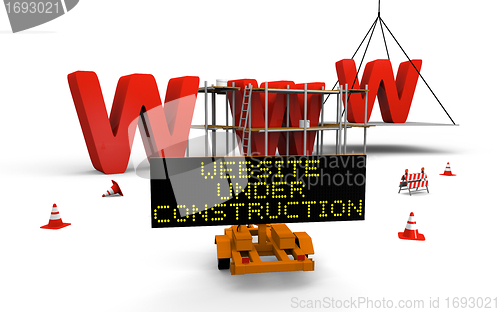 Image of Website under construction