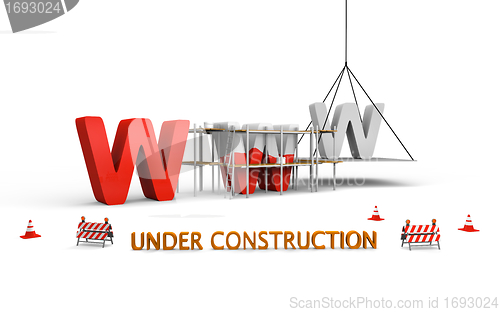 Image of Website under construction