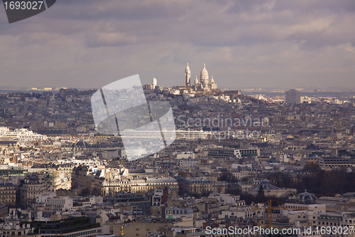 Image of View of Paris towards Sacre Coeur