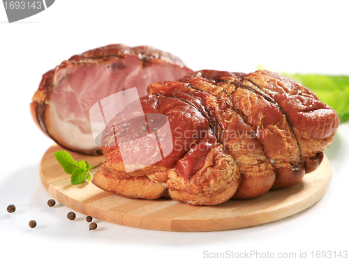 Image of delicious smoked meat