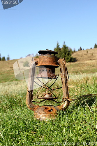 Image of old handlamp