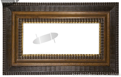 Image of Picture Frame Brown (Path Included)