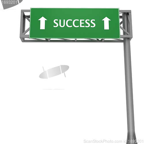 Image of Success signboard