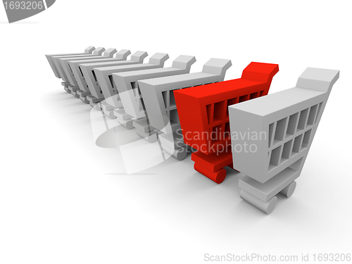 Image of Shopping carts