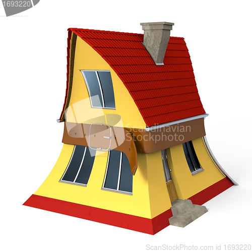 Image of Squeezed house
