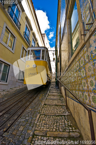 Image of Tram in Lisbon