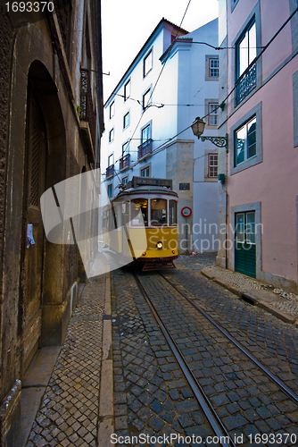 Image of Tram in Lisbon