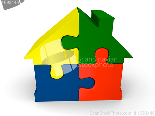 Image of Puzzle house