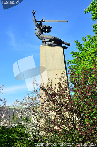 Image of Nike monument