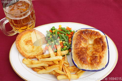 Image of Pub grub pie meal