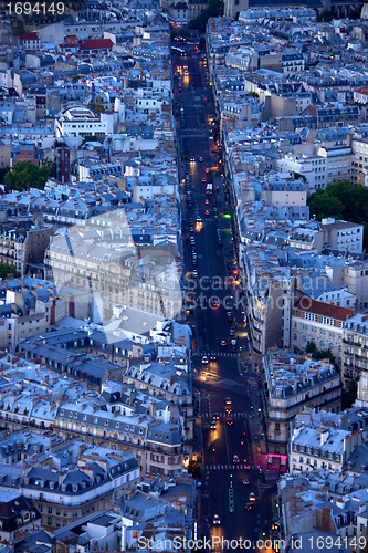 Image of Lights of boulevard Saint Michel