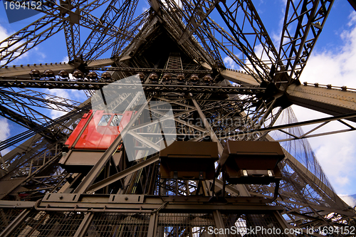 Image of Lifts on Eiffel Tower