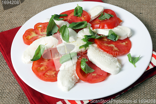 Image of Caprese salad
