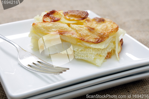 Image of Potatoes Anna on a plate