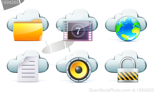 Image of Cloud storage concept