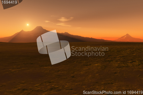 Image of landscape without vegetation