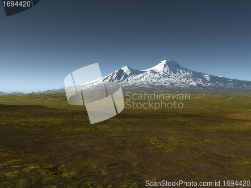 Image of landscape without vegetation