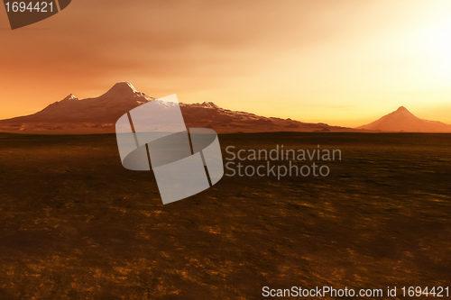 Image of landscape without vegetation
